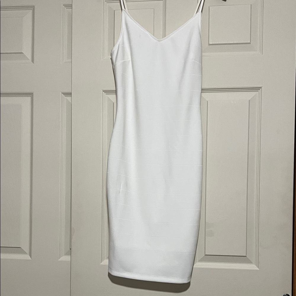 Chic White Midi Dress